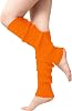 Clothirily Leg Warmers - Fashion Knit Neon Leg Warmers for Women 80s Sports Party Yoga Accessories, Bright Color