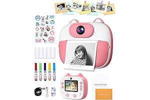 Dragon Touch Instant Print Kids Camera with 1080P HD and 2-inch Color Screen