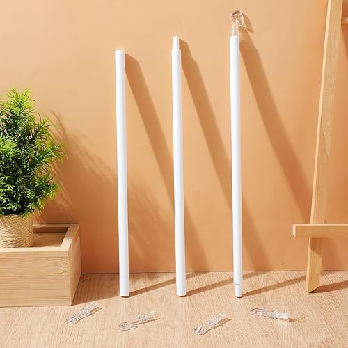 Miniatura 9 de Varita ciega para persianas con gancho, barra vertical desmontable para ventana, abridor de vara de 35 pulgadas