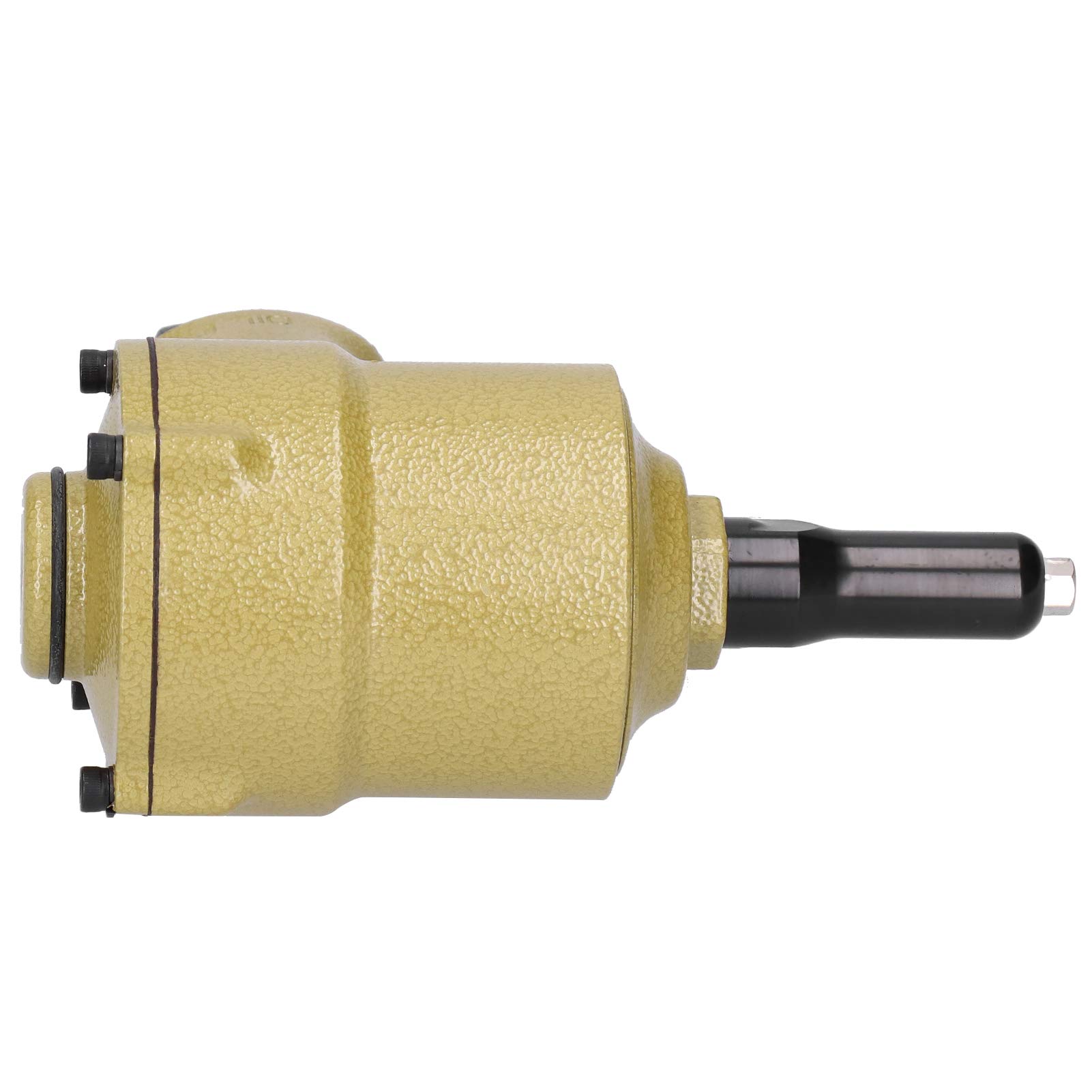 Rivettatrice Pneumatica Ad Aria Compressa a Doppio Martello, Utensile in Acciaio Legato per Rivettare Chiodi in Alluminio e Acciaio, velocità Regolabile per Un Lavoro Efficiente (Stile UE)