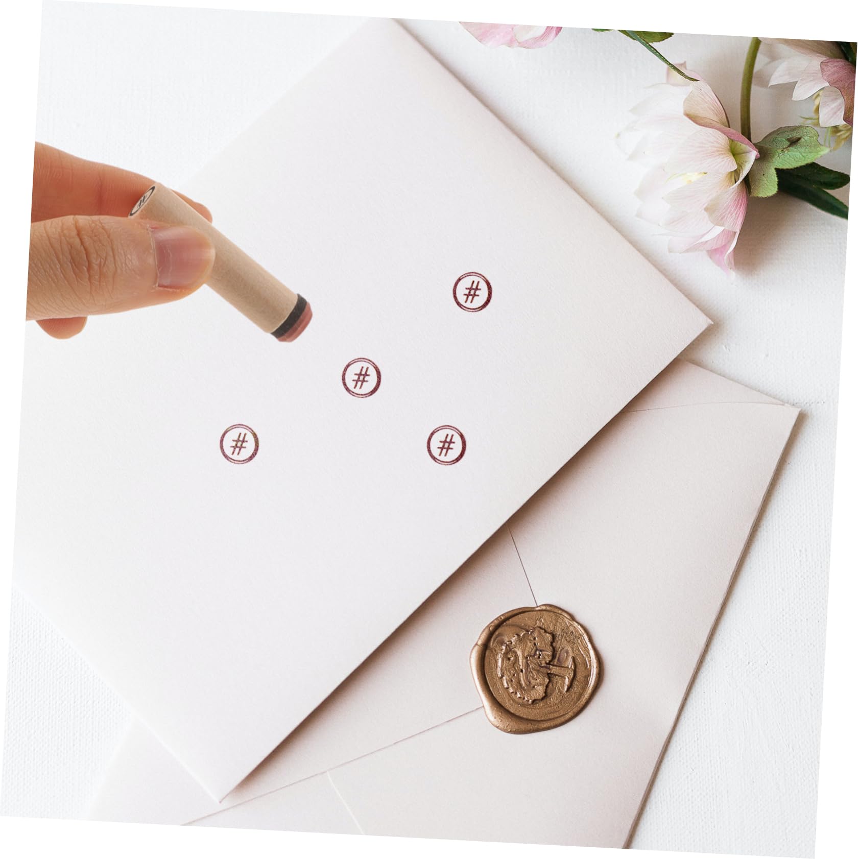 5sätze Holzstempel Für Scrapbooking Buchstaben Und Zahlen Kreative Bastelstempel Für Notizbuch Und Persönliche Gestaltung Für Handarbeiten Und Dekoration