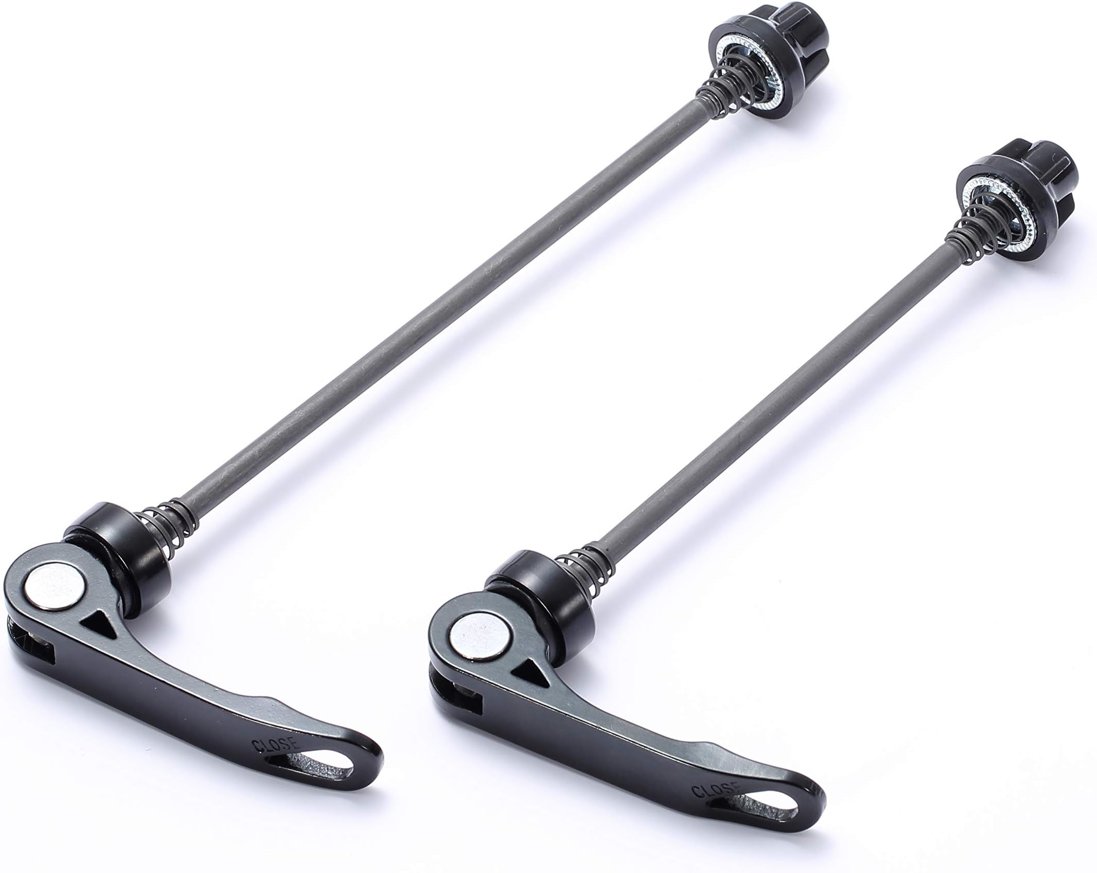 Quick Release Axle Skewer Set - Front & Rear Road Blue
