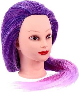 FOMIYES 1 Set Head Model The Mannequin Hair Braiding Mannequin Head Practice Head for Hair Styling Hairdressing Mannequin Head Hair Braid Manikin Head Hair Styling Mannequin Wig Head Major