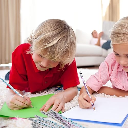 Miniatura 3 de 24 lápices de mariposa personalizados con borradores, bolígrafo de madera novedoso con estampado novedoso, suministros de regreso a clases, para