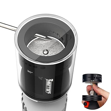 3mirrors Tungsten Electrode Sharpener Grinder Head 24 Guides, TIG Welding Tool with Dust Housing 5X 35mm Double Diamond Wheels, 2X Connecting Rod