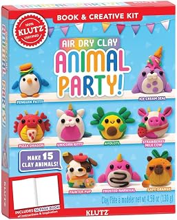 Air-Dry Clay Animal Party!