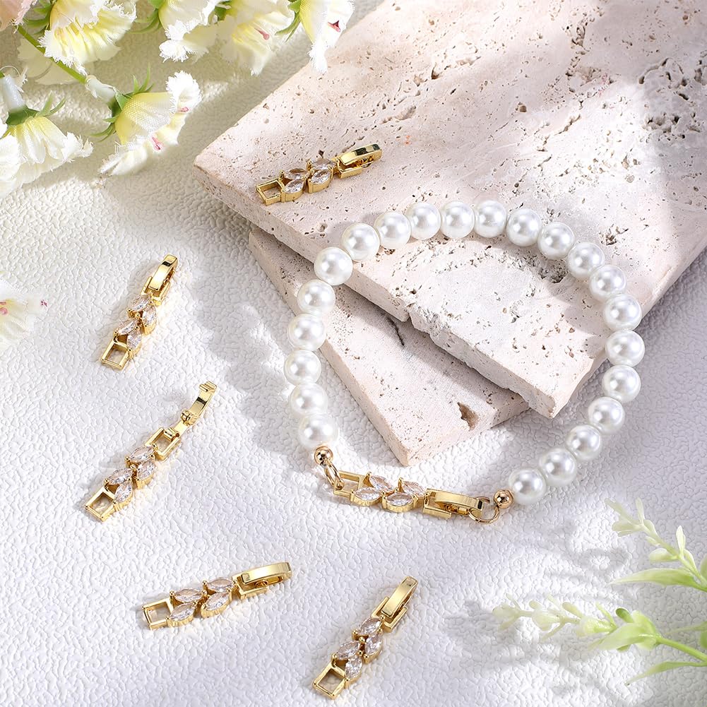 DIY Schmuck Armbänder - 6 Stück Verstellbare Blanko-Armreife