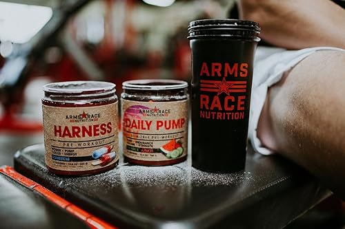 Miniatura 5 de Arms Race Nutrition Arnés previo al entrenamiento, 20 porciones (Key West)