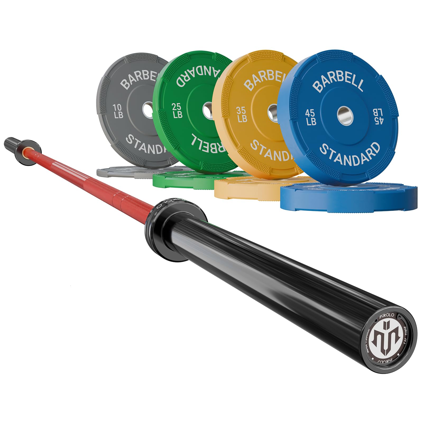 Mikolo 7ft Olympic Barbell Gold