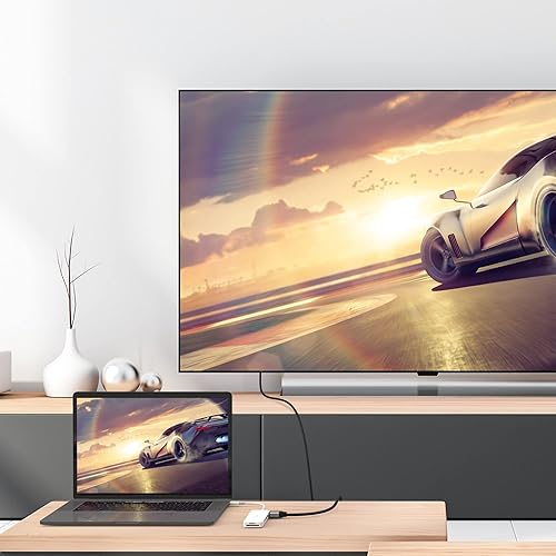 Miniatura 2 de j5create Mini Hub USB-C - 4K HDMI, 2 x USB 3.1 5Gbps, lector de tarjetas microSD y SD, conector de audio de 0.138 in, carga de paso PD de 60 W