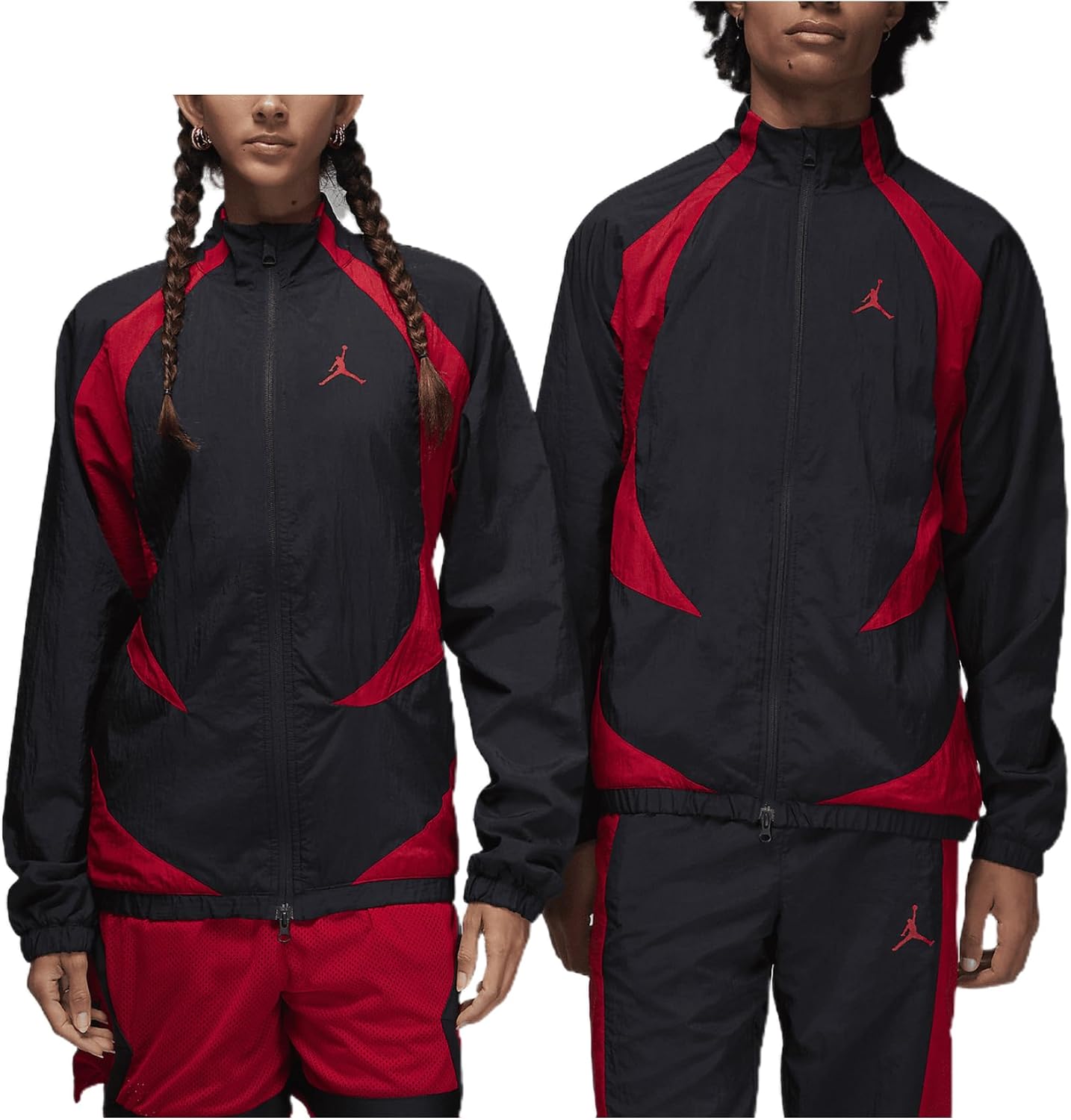 Nike Jordan Sport Jam Warm-Up Jacket Black/Gym Red/Gym Red, DX9367-013