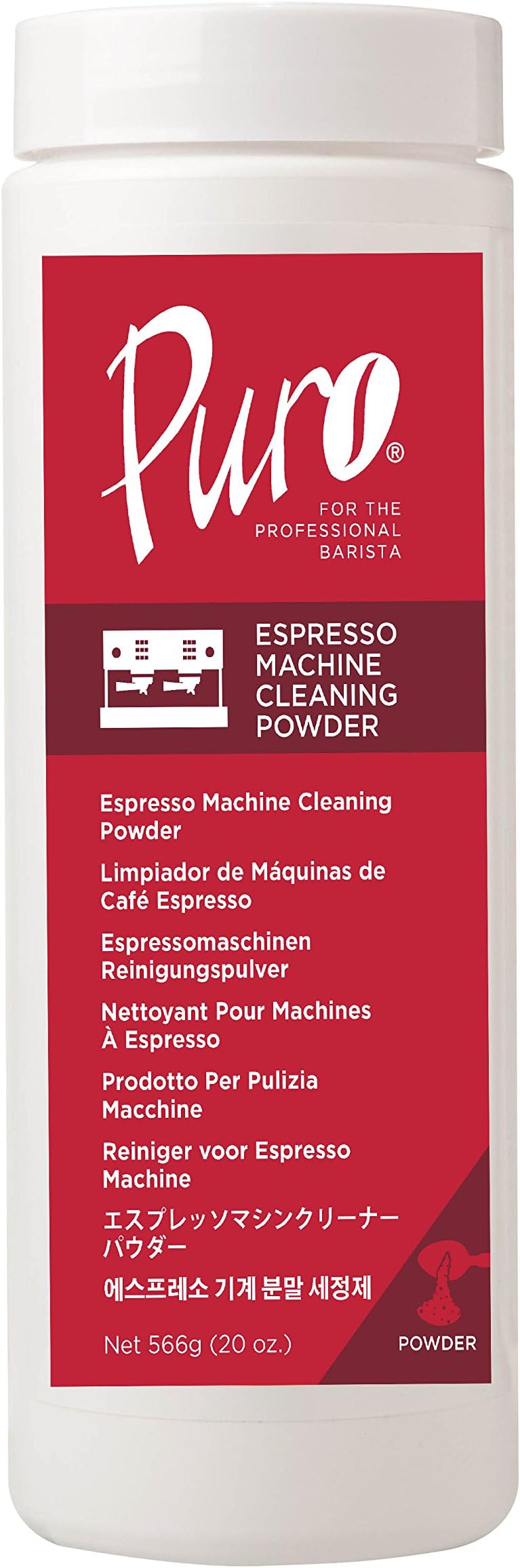 Urnex Espresso Machine Cleaning Powder - 20oz