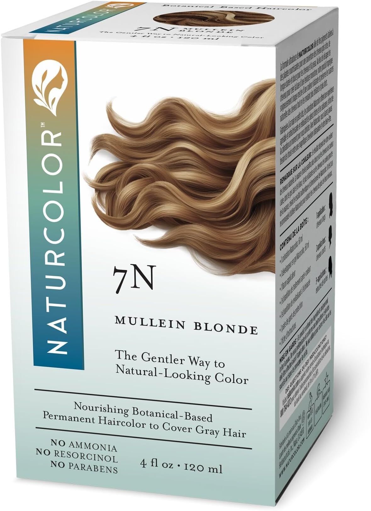 Naturcolor Haircolor Hair Dye - Mullein Blonde, 4.08 Fl Oz (7N)