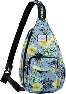 Backpack Sling for Women Anti-Water Crossbody Bag Inclined Adjustable Pack