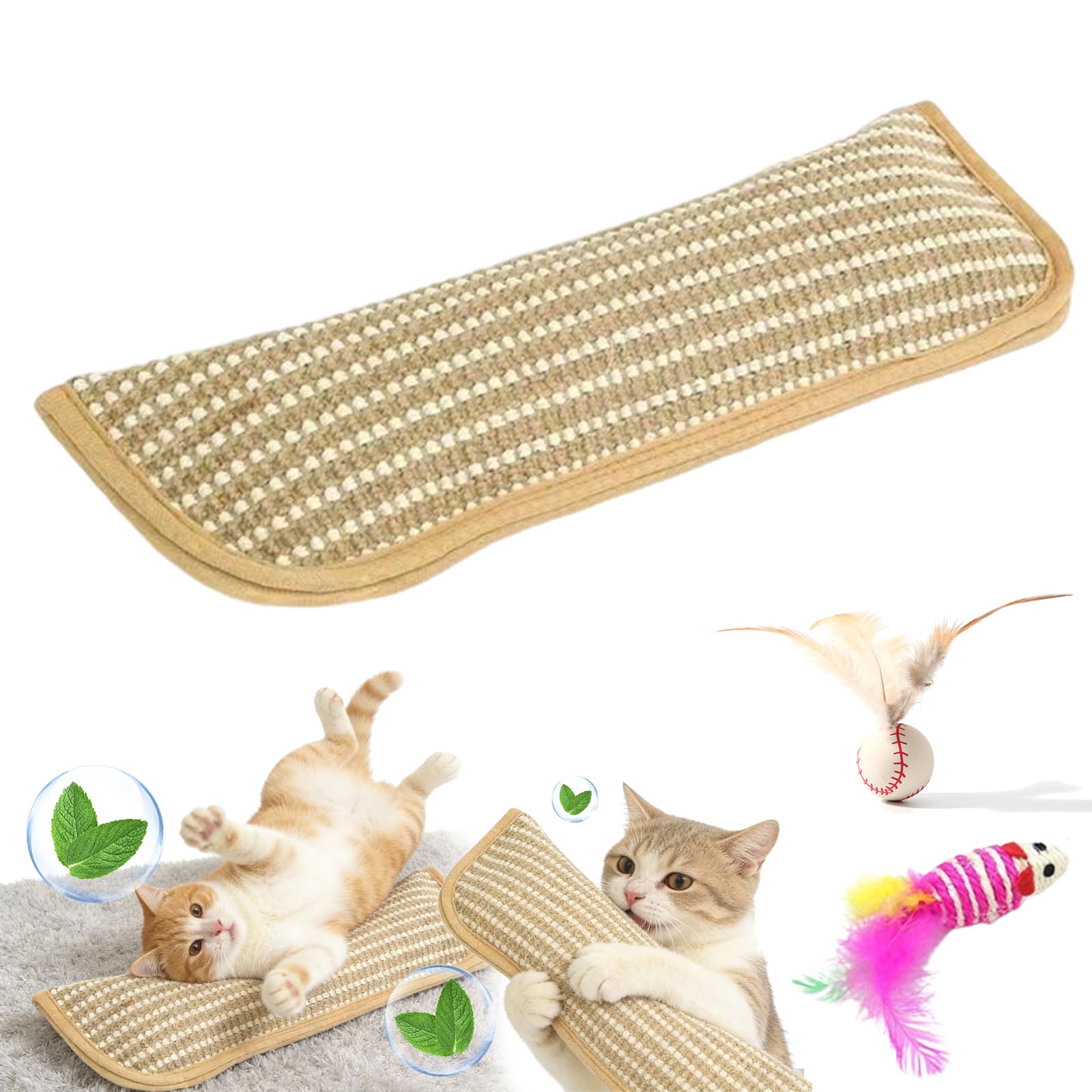 mondpfote 2026 New Catnip Pillow For Cats, Catnip Kicker Cat Toy, Catnip Toy for Indoor, Interactive Catnip Chew Toy, Self-Catnip Entertainment Anxiety Relief, For Kittens Adult Cats (1pc,Large)