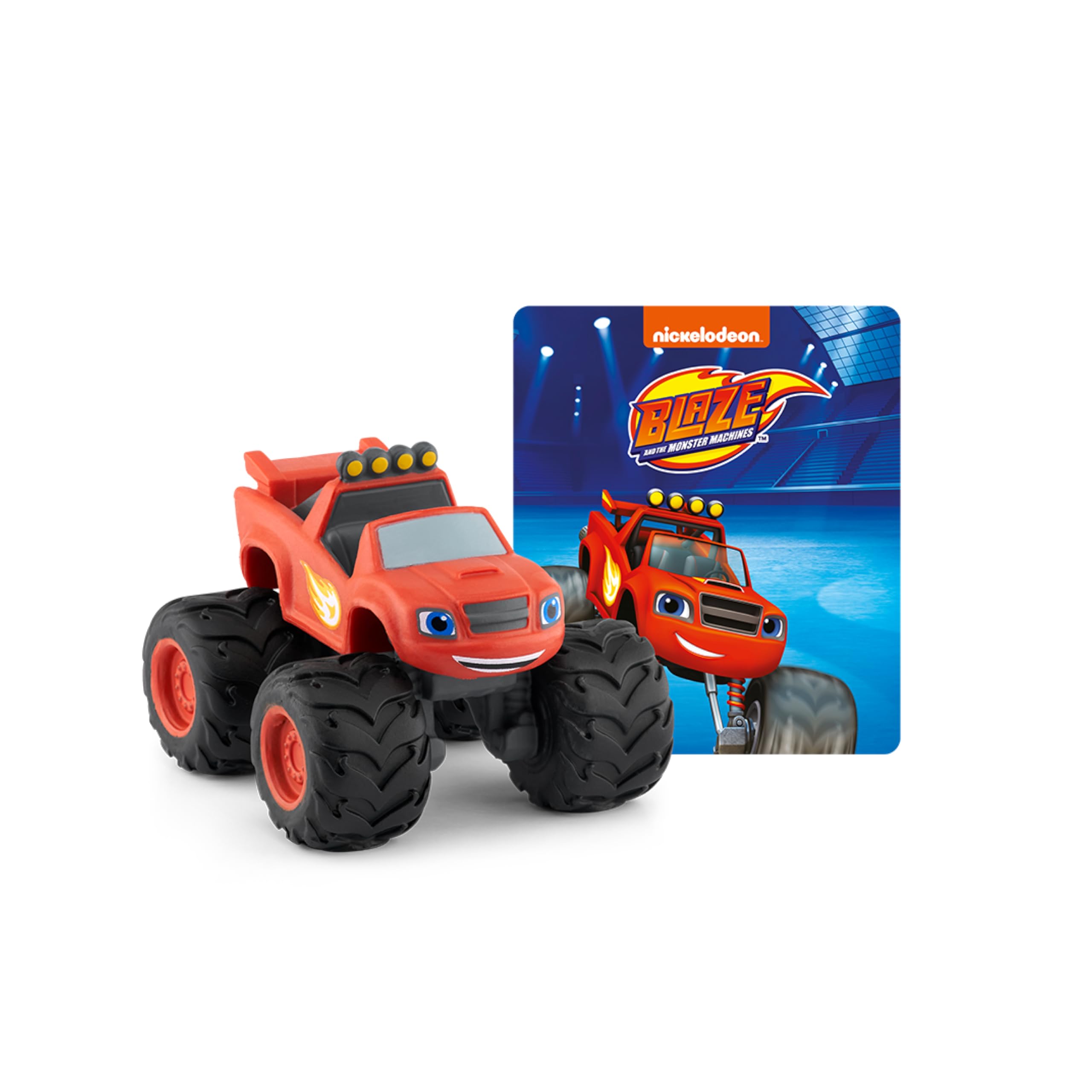 Tonies Blaze and The Monster Machines Audio Play Character, Vehicle Toy, 3+ Years, Includes Blaze and The Monster Machine toy character, 18 stories audio track