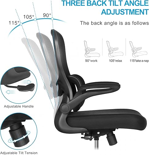 Miniatura 5 de Misolant Silla de dibujo, silla de oficina alta para escritorio de pie, silla de oficina alta con altura ajustable y reposapiés, silla de dibujo de