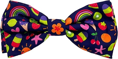 Miniatura 24 de Huxley & Kent Pajarita para mascotas Reloj Whale (pequeño) Accesorio para el collar de pajarita Divertidas pajaritas para perros y gatos