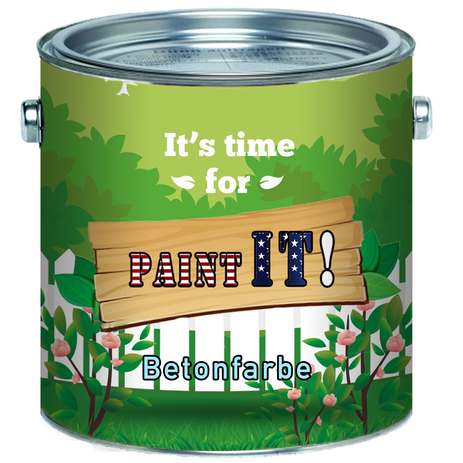 Paint IT! Farba betonowa wysokiej jakości farba do elewacji, farba podłogowa do podłoży mineralnych takich jak beton, cement, tynk lub kamień