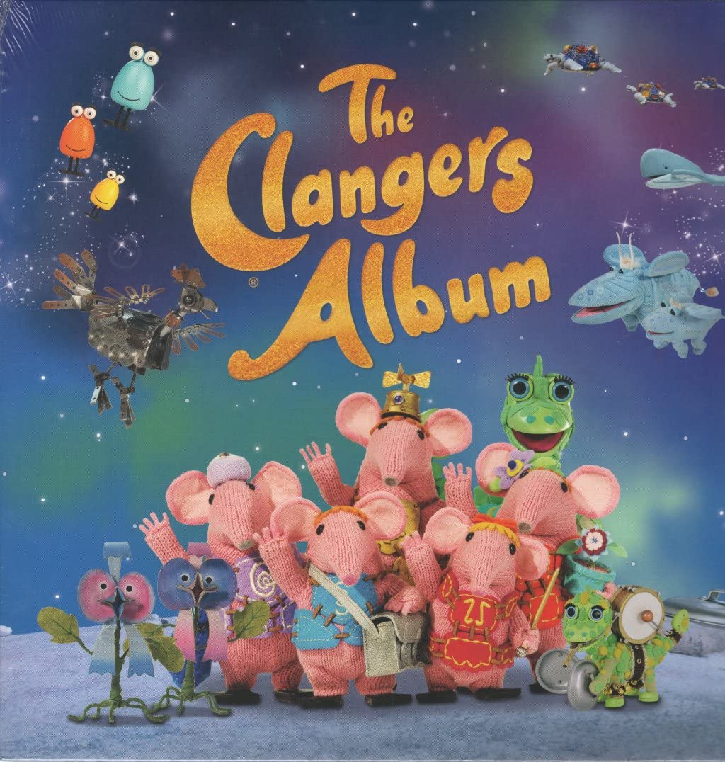 The Clangers Album ""The Clangers""Music From the TV Series Pink Vinyl LP (Sealed)