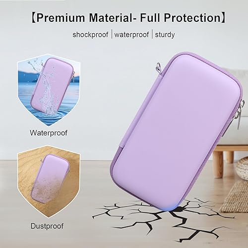 Miniatura 5 de Elonbo Funda de transporte para TEBIYOU/WELLST·G/TaddToy/Beijue/FAMILY POCKET/CCTU/X-JOYKIDS/GREENCREEK/Beico/KAVOYI/GuaiyeyeAP, bolsa de juegos