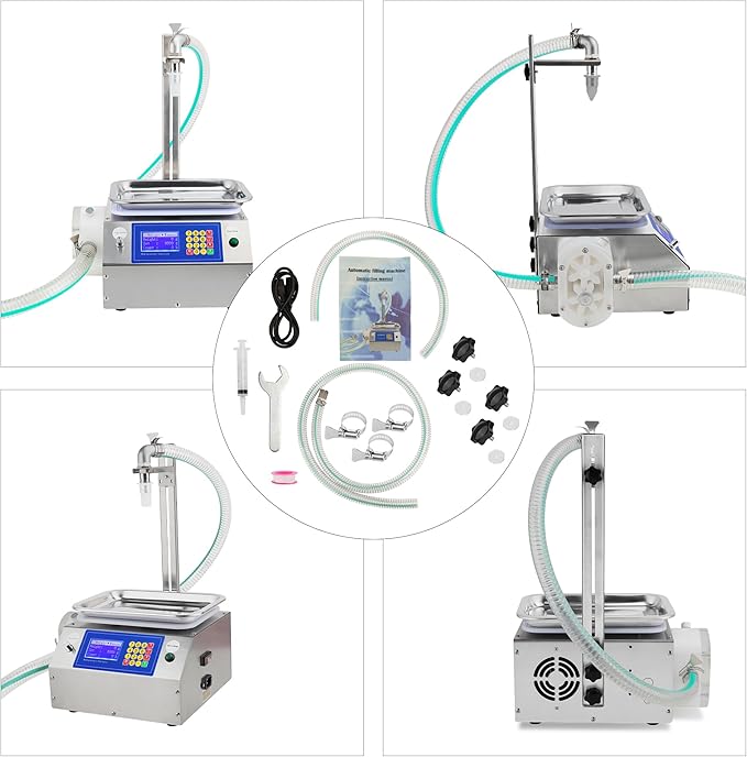 Llenadora Automática de Líquidos Viscosos Rango 10-10000ml c miniatura 6