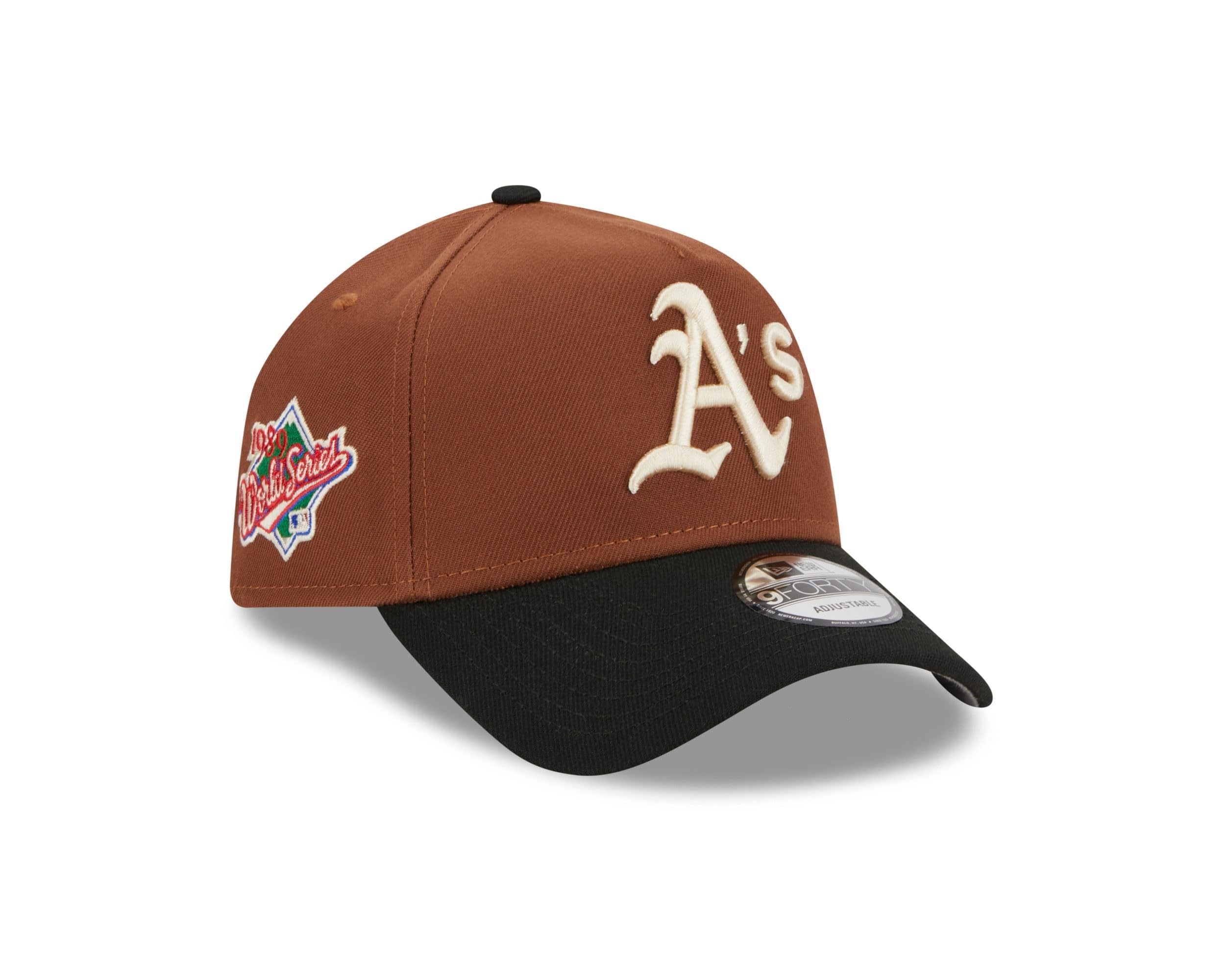 New Era9Forty Trucker Cap - SIDEPATCH Oakland Athletics