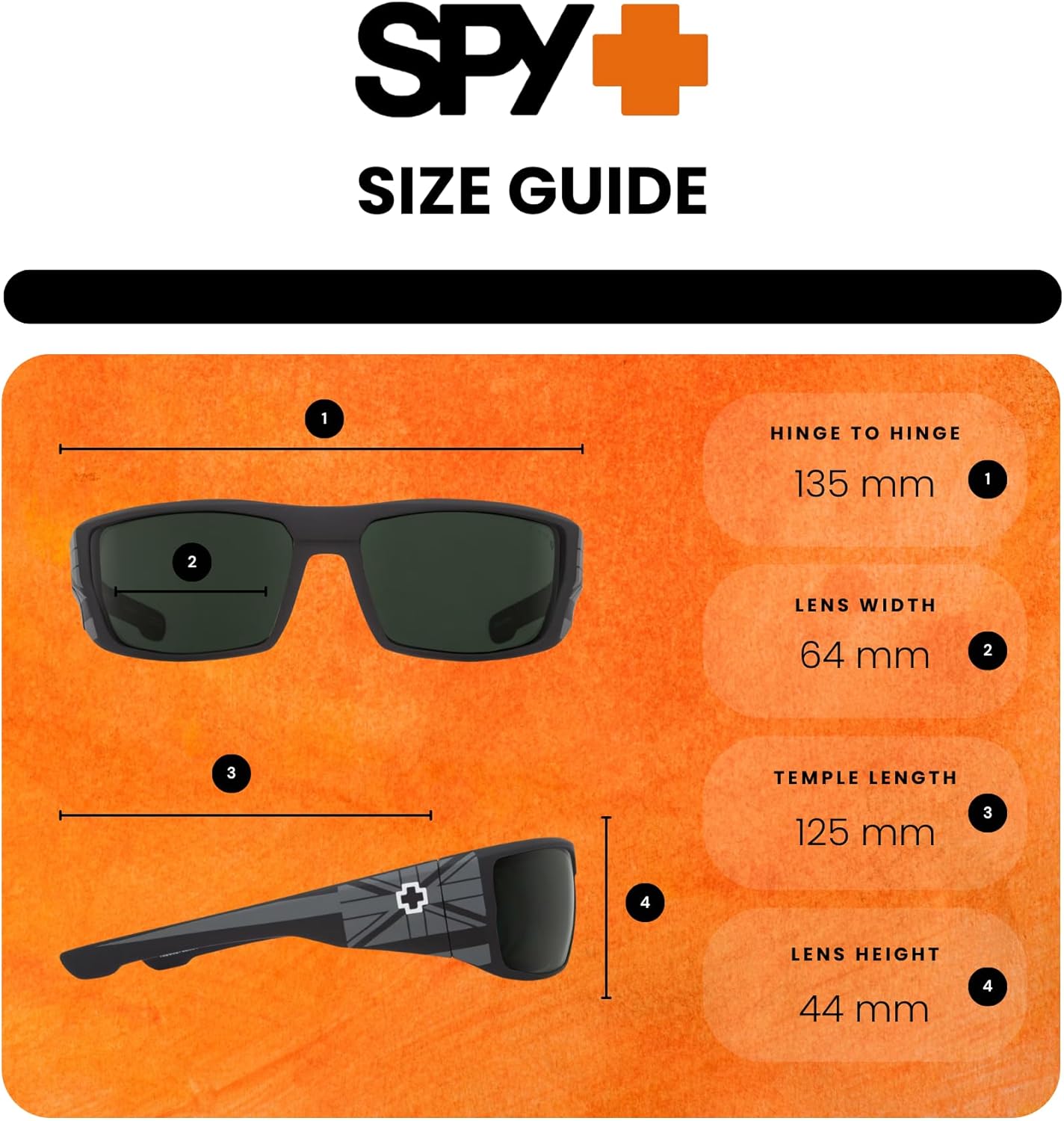 Spy Dirk Rectangular Sunglasses for Men +BUNDLE with ACCESSORY EYEWEAR KIT - Image 4
