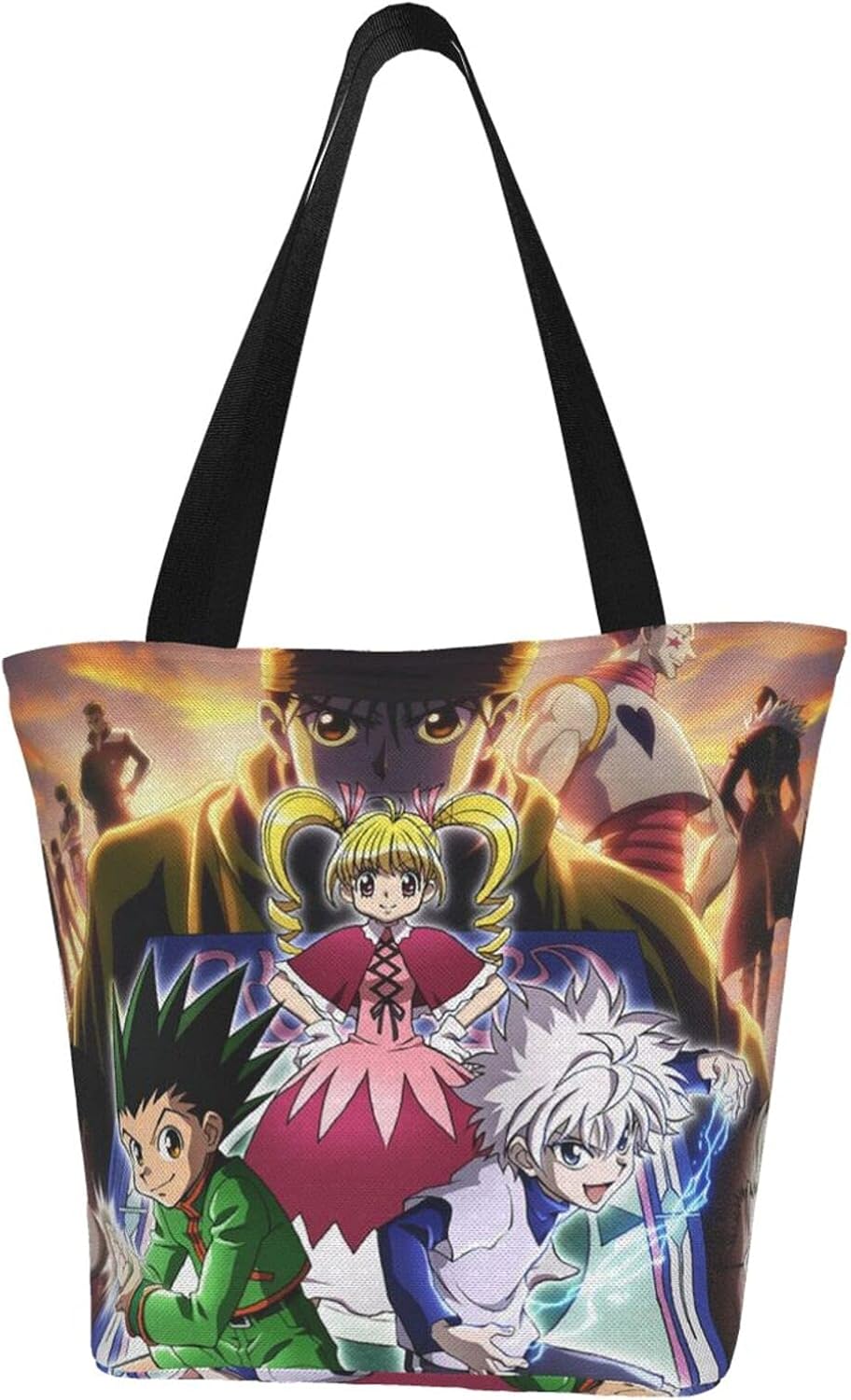 HunterXHunter (3) Womens Top Handle Tote Bag Weekend Shopping Big Bag Shoulder Bag