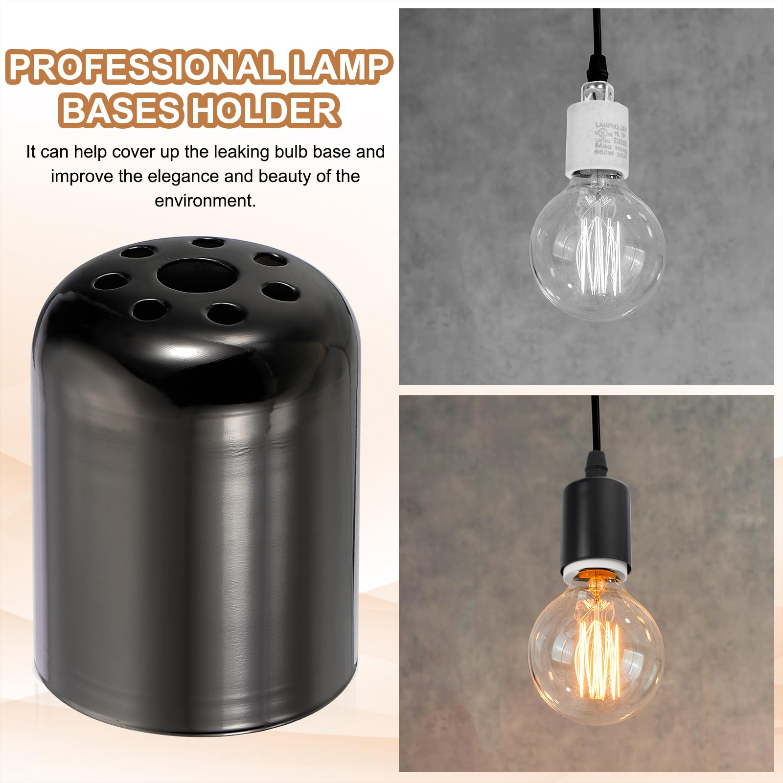 PATIKIL E27 Lamp Socket Cup - Image 4