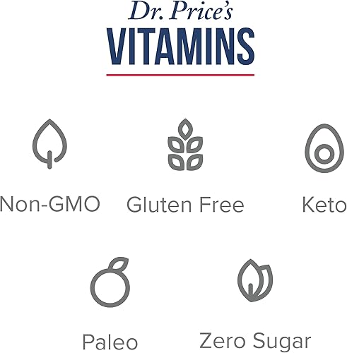Miniatura 7 de Dr. Price's Vitamins Multivitamínico para mujeres y hombres - Paquetes de suplementos en polvo - 30 paquetes - Suplemento vitamínico del complejo B