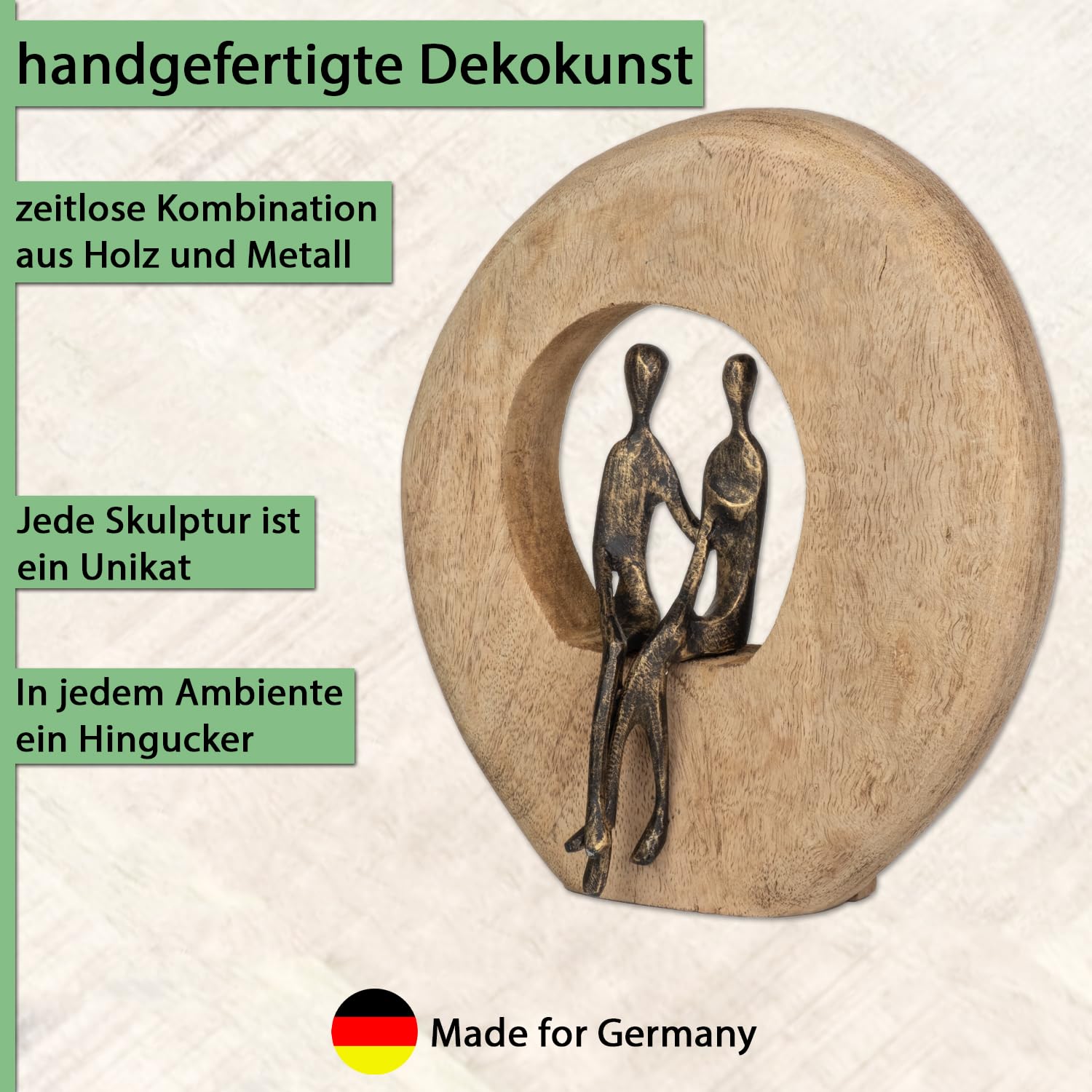 Moritz Sculptuur familie cirkel 30 x 41,5 x 9,5 cm Family moeder vader kind decoratie mangohout decoratiefiguur harmonie geborgenheid bruin Moritz Sculptuur familie cirkel 30 x 41,5 x 9,5 cm Family moeder vader kind decoratie mangohout decoratiefiguur harmonie geborgenheid bruin