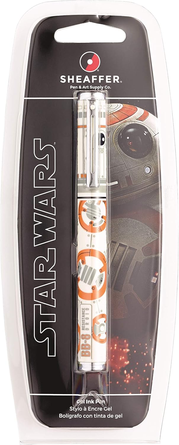 Sheaffer Pop Star Wars BB-8 Gel Rollerball Pen with Chrome Trim