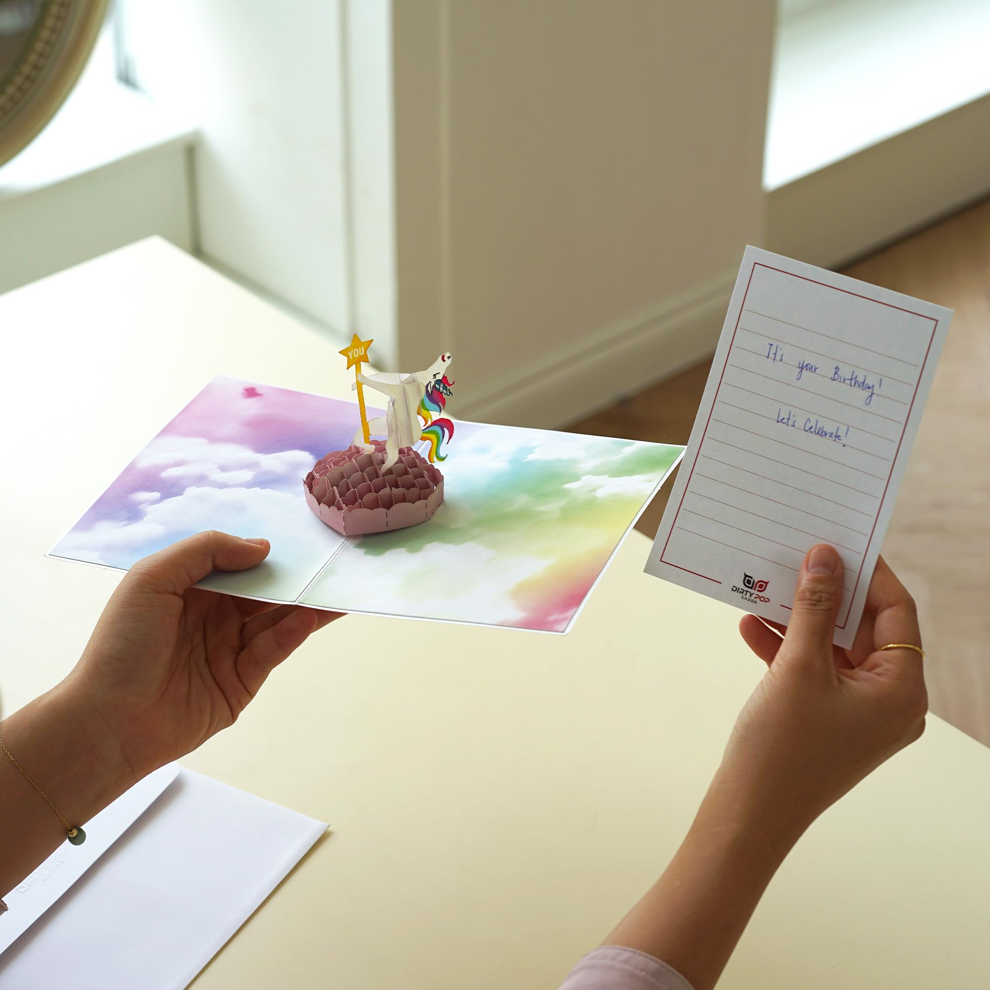 Lustige 3D Pop-Up Geburtstagskarte Mit Tanzendem Einhorn - Perfekt Für 30., 40. Geburtstag & Geschenke Für Frauen