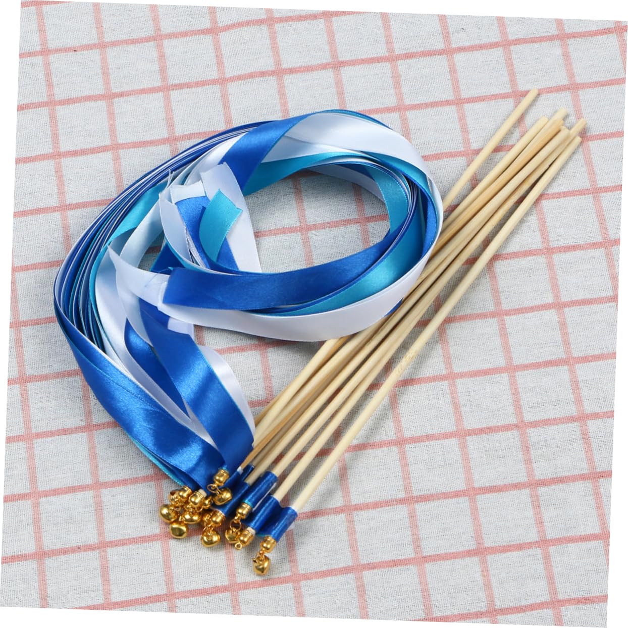 Abaodam 30stücke Hochzeitsfeenstäbe Mit Glocken Teiliges Bunte Hochzeitsribbons Für Zeremonien Partys Und Feiern Für Europäische Hochzeiten Und Feierlichkeiten