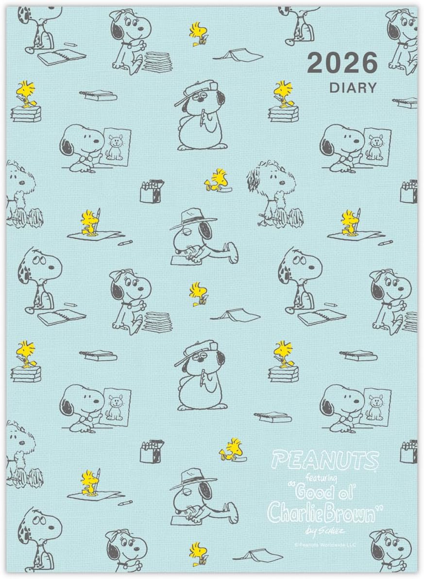 Hallmark Snoopy 845865 Monthly Family Planner, 2026, Starts on December 2025)