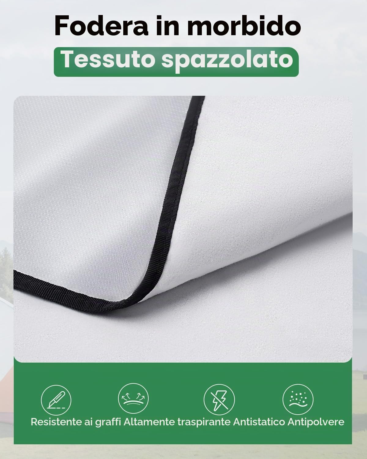 Copertura del Parabrezza Camper per Fiat Ducato in 600D Impermeabile | Oscurante Parabrezza con Fodera Morbida per Peugeot Boxer, Citroen Jumper X250/290 (2006-2025), Protezione Solare Esterna