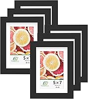Vista 20 de FrameWorks Marcos de fotos clásicos de madera de 12 x 12 a 8 x 8 pulgadas con vidrio templado, roble natural, paquete de 2