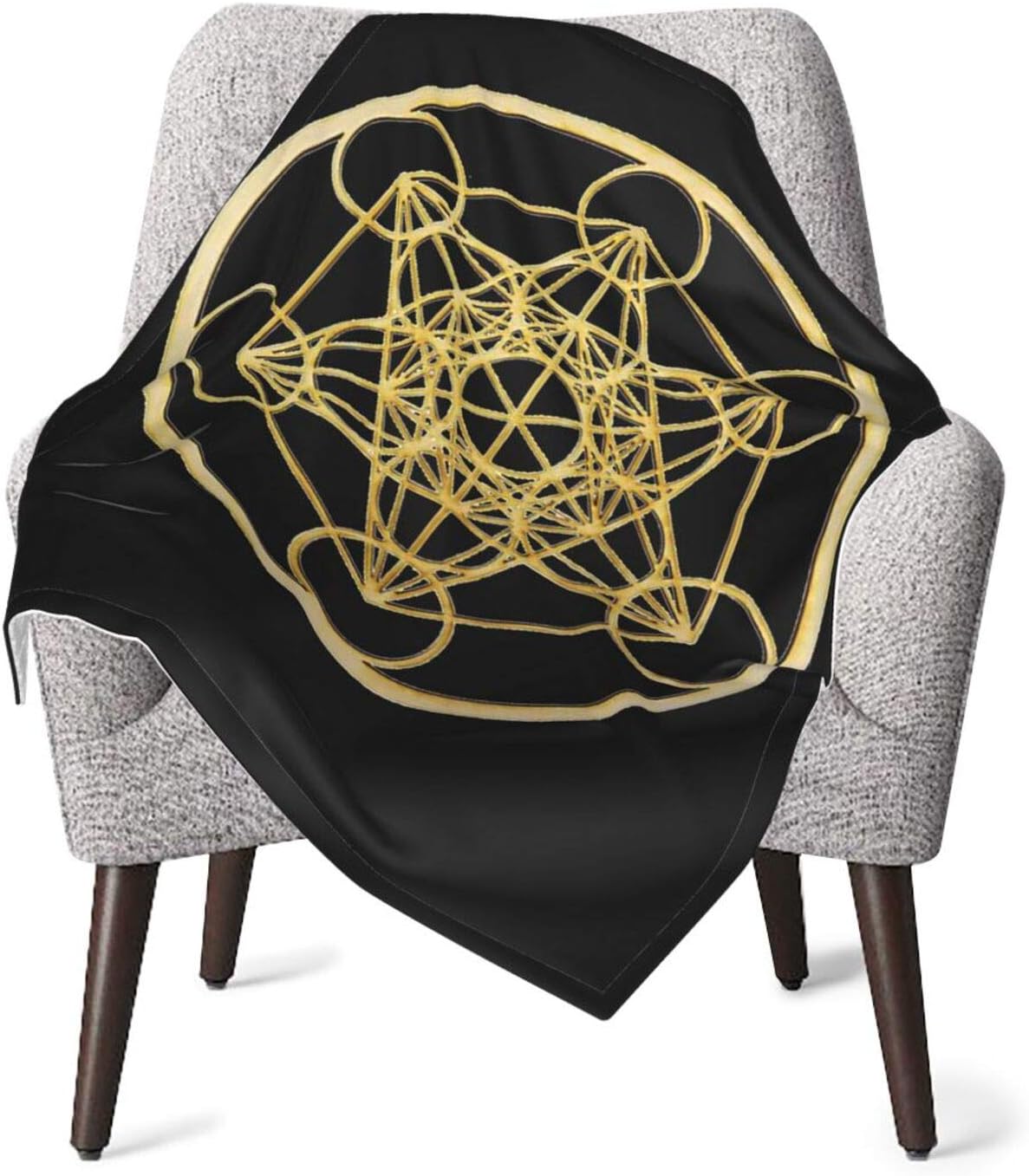 Metatron's Cube Blanket Baby Blanket Super Soft Bed Sofa
