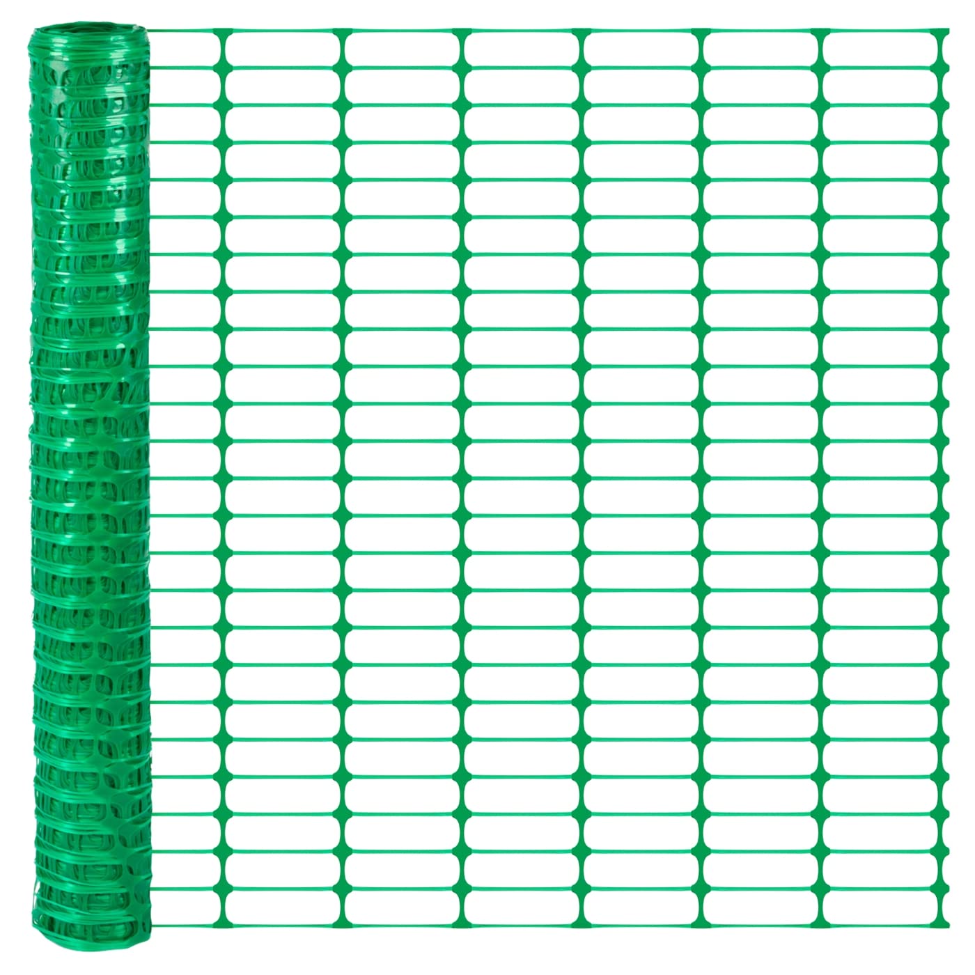 VOSS.farmingPowerOFF 50 m Classic Boundary Fence, Height 120 cm - 120 x 40 mm, Barrier Fence, Plastic Fence, Green