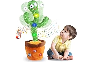 Kids Dancing Cactus Toys with 120 Songs for Home Decor