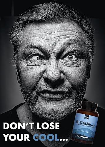 Miniatura 8 de Natural Rhythm B-CALMplex, mezcla única de vitaminas B, el complejo B apoya la función nerviosa adecuada y la relajación, suministro de 3 meses, 90