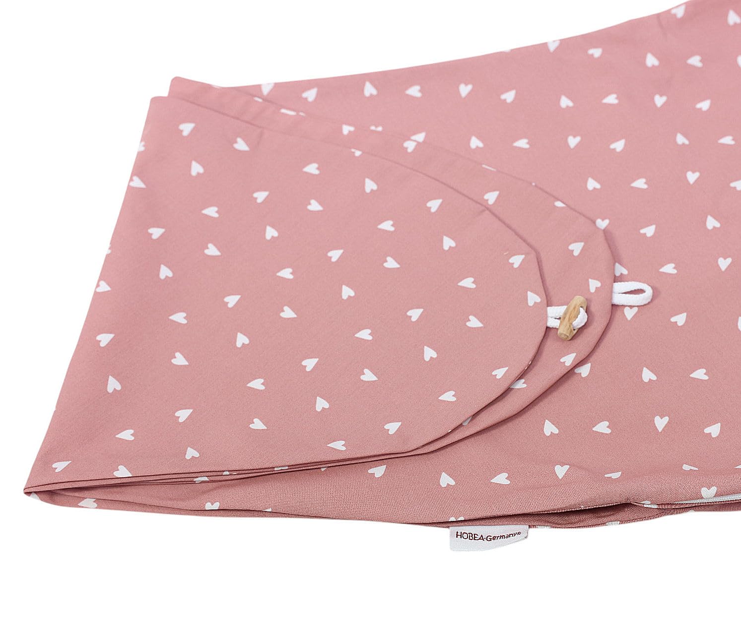 HOBEA-Germany Funda de Almohada de Lactancia para Cojines de Lactancia 190cm diseños (Muselina Topo) — view 112