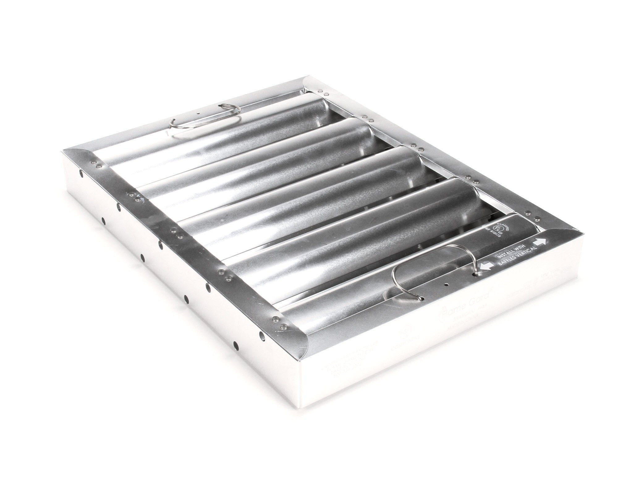 Component Hardware Type VI Series Baffle Grease Filter, 20 x 20, Sta