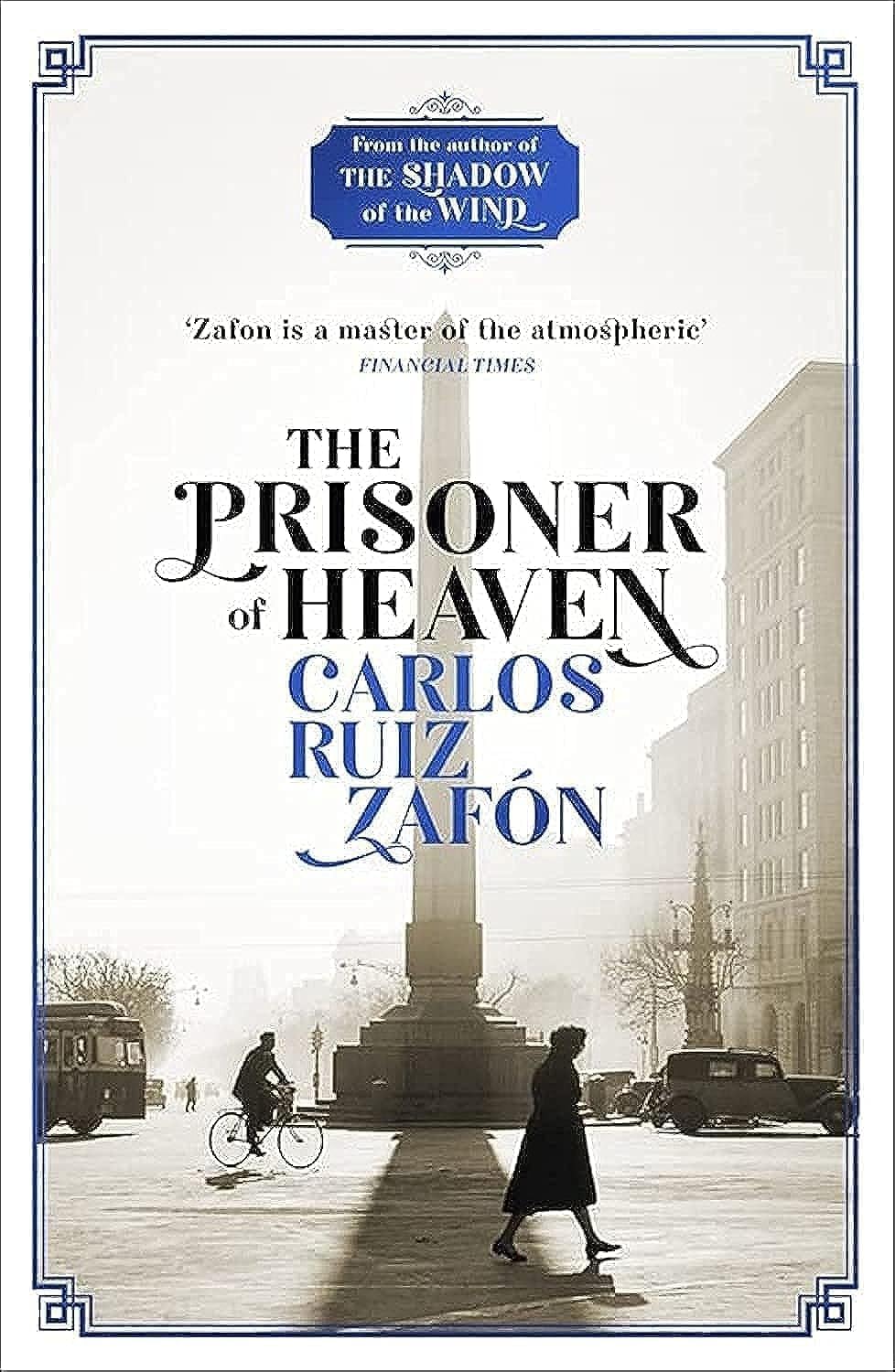 The Cemetery of Forgotten Series Books 1 - 5 Collection Set by Carlos Ruiz Zafon (Shadow of the Wind, Angel's Game, Prisoner of Heaven, Labyrinth of the Spirits & The City of Mist)