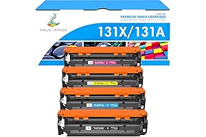 TRUE IMAGE Compatible Toner Cartridge Replacement for HP 131X Toner