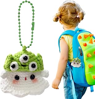 Générique Décor d'halloween au Crochet, fantôme au Crochet Positif | Laine Douce tricotant Un fantôme Positif,Jouet créatif Unique en Laine Douce, fantôme tricoté au Crochet, pour Bureau, collège