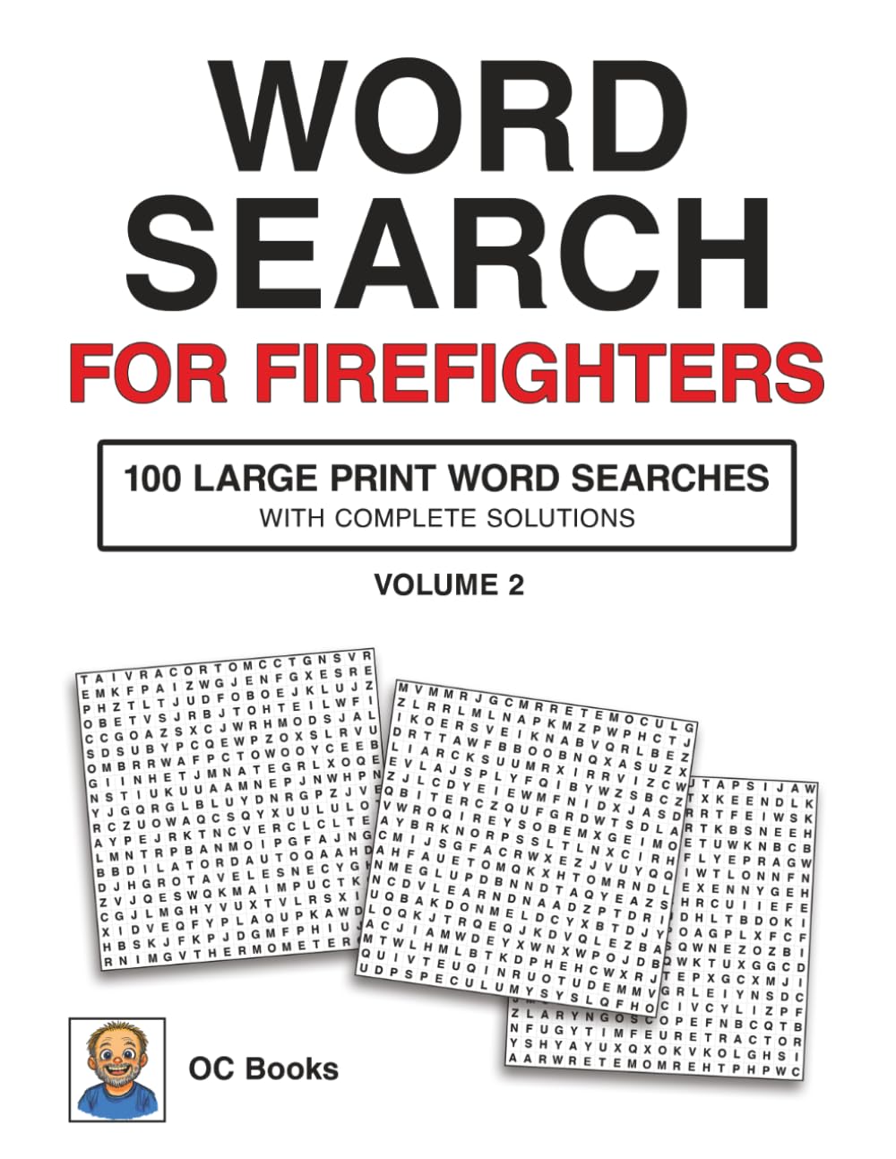 Word Search for Firefighters, Volume 2