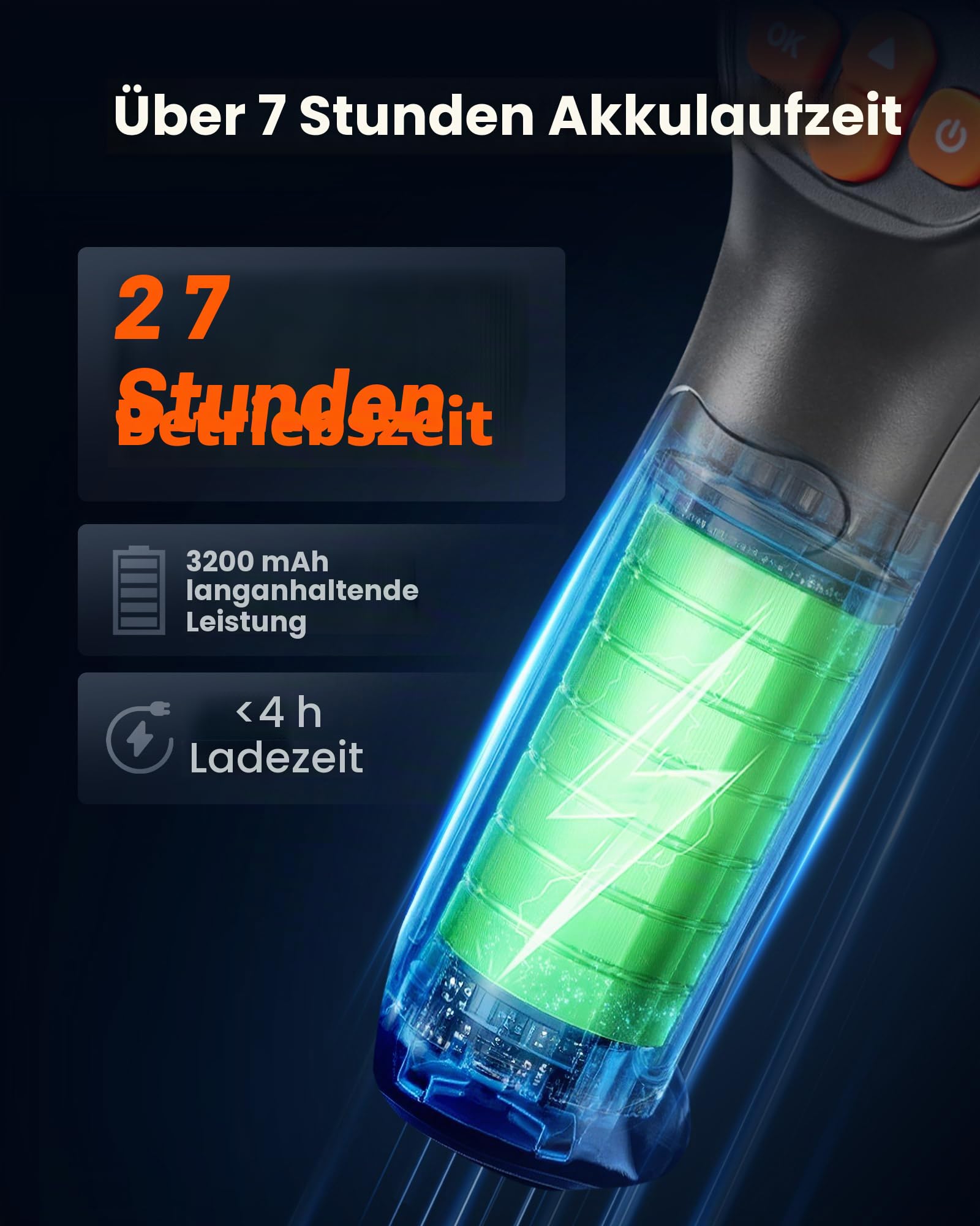VEVOR Wärmebildkamera, TISR Superauflösung 240x180, handheld Thermokamera mit 2 MP visueller Kamera, 96x96 IR-Auflösung, 25 Hz Bildwiederholfrequenz, -20-550 °C, 4 Bildmodi & 6 Farbpaletten