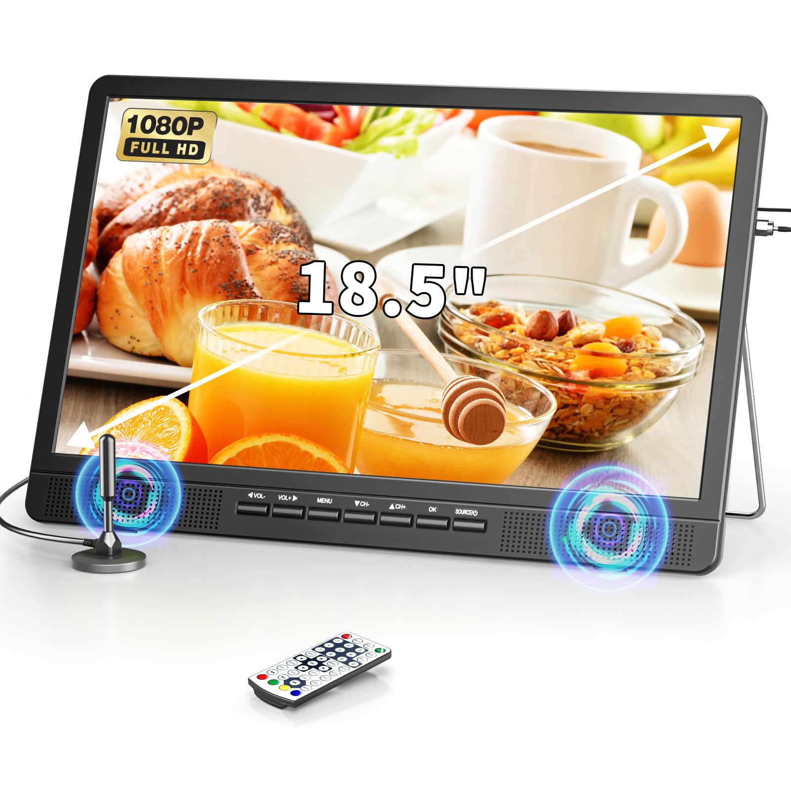 NORTHING 18 Inch Portable TV with Antenna